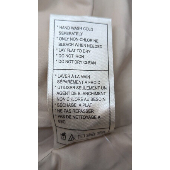 Steve Madden sz M Willow Coat faux fur pleather lined buttons multi color HU - Picture 5 of 5